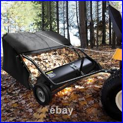 42 Tow Behind Lawn Sweeper Leaf Collector Grass Sweeper Large Hopper 20 Cu Ft 42 Tow Behind Lawn Sweeper Leaf Collector Grass Sweeper Large Hopper 20 Cu Ft