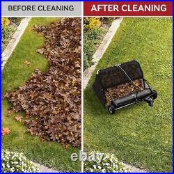 42 Tow Behind Lawn Sweeper Leaf Collector Grass Sweeper Large Hopper 20 Cu Ft 42 Tow Behind Lawn Sweeper Leaf Collector Grass Sweeper Large Hopper 20 Cu Ft