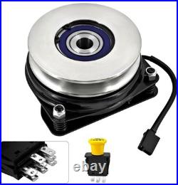 462715 Electric PTO Clutch with483957 8 Pin 20A Switch Fit SCAG Freedom Z Series