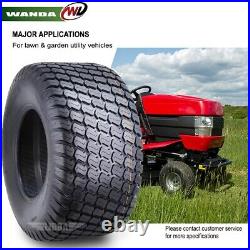 4 WANDA 13x6.5-6 & 26X12-12 Zero turn Lawn Mower Tractor Cart Turf Tires 4Ply