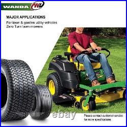 4 WANDA Zero-Turn Lawn Mower Turf Tires 13x5-6 & 23x9.50-12 /4PR -13080/13047