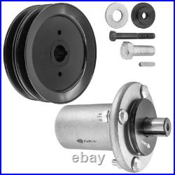 52 Deck Spindle with Double Pulley For Gravely ZT52 HD ZT60 HD / Pro-Turn 148