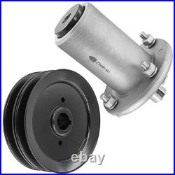 52 Deck Spindle with Double Pulley For Gravely ZT52 HD ZT60 HD / Pro-Turn 148 52 Deck Spindle with Double Pulley For Gravely ZT52 HD ZT60 HD / Pro-Turn 148
