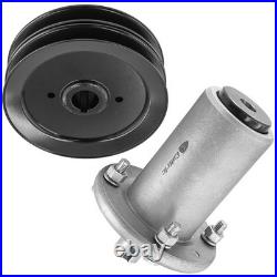 52 Deck Spindle with Double Pulley For Gravely ZT52 HD ZT60 HD / Pro-Turn 148 52 Deck Spindle with Double Pulley For Gravely ZT52 HD ZT60 HD / Pro-Turn 148