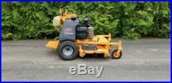 52 Scag V-Ride 23.5HP zero turn commercial wright stander stand on lawn mower