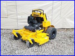 52 Wright Stander X rapid height zero turn stand on commercial lawn mower ZTR