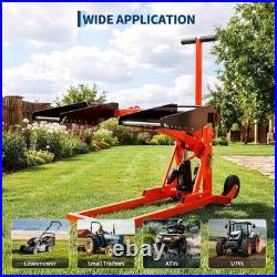 550 lbs Adjustable Zero Turn Lawn Mower, ATV Hydraulic Lift Jack 550 lbs Adjustable Zero Turn Lawn Mower, ATV Hydraulic Lift Jack