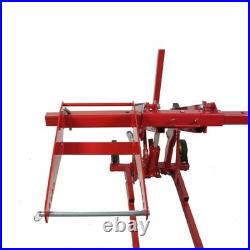 550lbs Easy Lawn Mower Lift Jack, Lawn Mower Lifting Platform for Lawn Tractors