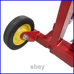 550lbs Easy Lawn Mower Lift Jack, Lawn Mower Lifting Platform for Lawn Tractors