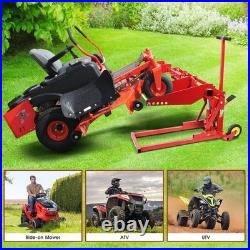550lbs Easy Lawn Mower Lift Jack, Lawn Mower Lifting Platform for Lawn Tractors
