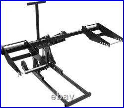 550lbs Steel Lawn Mower Lift Riding Lawn Mower Lift Jack for Lawn Tractors Black 550lbs Steel Lawn Mower Lift Riding Lawn Mower Lift Jack for Lawn Tractors Black