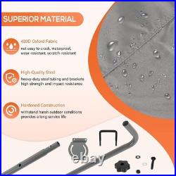 596542901 Heavy Duty Sun Canopy ZTR Sun Shade for Husqvarna Zero Turn Mowers wit