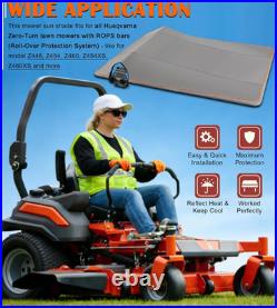 596542901 Riding Lawn Mowers Sun Shade Heavy Duty Riding Mower Sun Canopy Perf