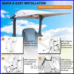 596542901 Riding Mower Sun Shade Sun Canopy Fits for Husqvarna Zero Turn Mowe