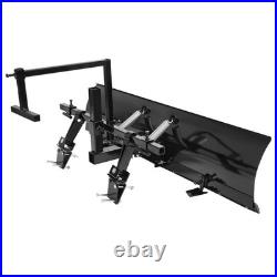 5 ft 60 Snow Blade Steel For Zero Turn Mower Snow Plow Adjustable Universal