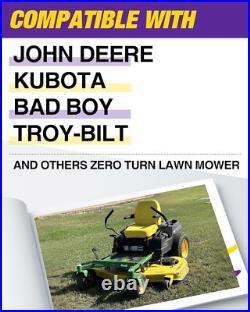 60 x 36 Sun Shade Canopy for Zero Turn Lawn Mower Block UV Heat Ray Glare Rain