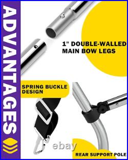 60 x 36 Sun Shade Canopy for Zero Turn Lawn Mower Block UV Heat Ray Glare Rain