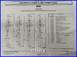 623700 Grasshopper OEM Spindle Assembly 5.75 For 3452 3461 3452R & 3461R Decks