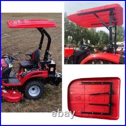 63x49 Tractor Canopy Top Snow Shield Sunshade Umbrella for Tractor and Mowers