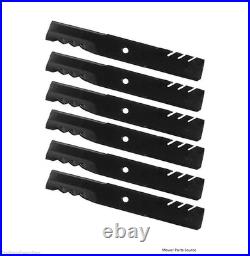 (6 pack) Bad Boy Zero Turn Mower 60'' Deck Mulch Blades ZT CZT all 60'