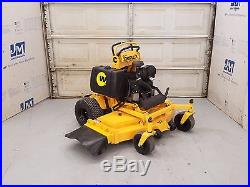 730 hours! 52 Wright Stander Rapid Height Commercial Zero Turn Mower Stand On