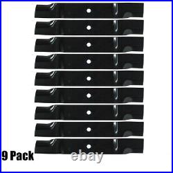 9PK High Lift Blades for Cub Cadet Zero Turn Mower Z Force & Tank 60'' Deck