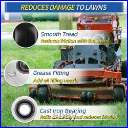 9-Inch Flat-Free Lawn Mower Tire for Zero Turn Mowers Puncture-Proof Design