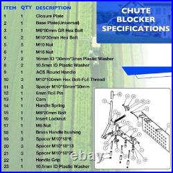 Advanced Chute System Replacement Zero Turn Mower 52-72//