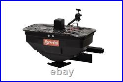 Agri-Fab 45-0627 Zero Turn Mower Electric Spreader, 125 lb Hopper Black