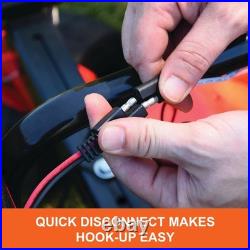 Agri-Fab 45-0627 Zero Turn Mower Electric Spreader, 125 lb Hopper Black