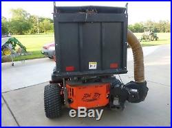 BAD BOY zero turn mower 32 HP 60 inch cut with bagger and mulcher kit LOW HOURS