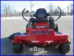 Big Dog Alpha 60 Zero Turn Mower With Kawasaki Engine