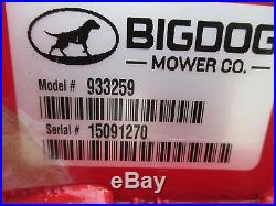 Big Dog Diablo Mp 60 Zero Turn Commercial Mower