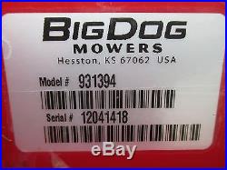 Big Dog Diablo Mp X-1060 60 Zero Turn Commercial Mower