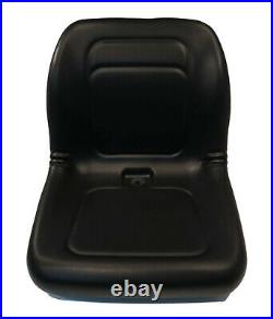 Black High Back Bucket Seat for Skytrak 5028, 8042, 8042-2, 9038 Telehandlers