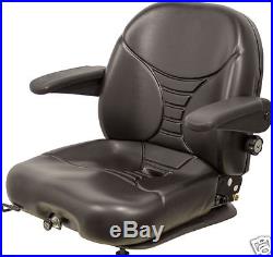 Black Milsco V5400 Air Ride Seat Fits Gravely, Ariens, Kubota, Zero