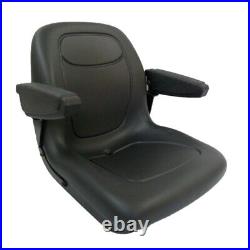 Black Seat Fits Cub Cadet Z-Force 44 48 50 54 60 Zero Turn Mowers Fits Exmark Fi
