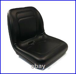 Black Seat for Terramite TSS38 Sweepers & Wacker RD11A, RD12A, RD12A-90 Rollers
