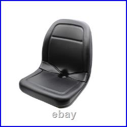 Black Vinyl Seat Fits Exmark Replaces 1-513147