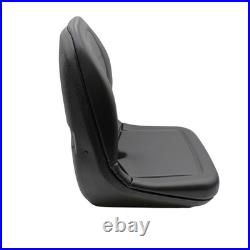 Black Vinyl Seat Fits Exmark Replaces 1-513147