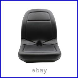 Black Vinyl Seat Fits Ferris Replaces 00367800