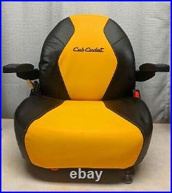 Black & Yellow Zero Turn Lawn Mower Seat Cub Cadet ZTX4 ULTIMA 48 54 60 KH FAB