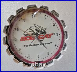 BobCat (shiller) Zero Turn mower Dealer advertising CLOCK New in box