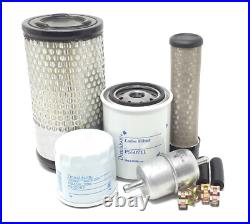 CFKIT Maint Filter Kit for Kubota ZG222 Zero-Turn Mower withKGZ770-E2 Engine