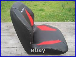 CRAFTSMAN ZERO TURN LAWN MOWER HIGH BACK SEAT 757-06089 With DRAIN HOLE BLEM