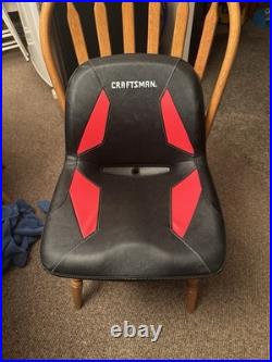 CRAFTSMAN ZERO TURN LAWN MOWER HIGH BACK SEAT P757-06100 BRAND NEW With DRAIN HOLE