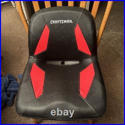 CRAFTSMAN ZERO TURN LAWN MOWER HIGH BACK SEAT P757-06100 BRAND NEW With DRAIN HOLE
