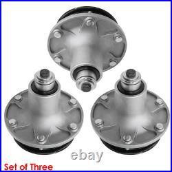 Caltric 116-3344 116-0675 116-3341 Spindles with 6.50 Pulley for Exmark 52 in