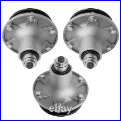 Caltric 116-3344 116-0675 116-3341 Spindles with 6.50 Pulley for Exmark 52 in