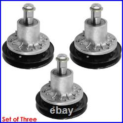 Caltric 1-634972 1634972 Deck Spindle withPulley for Exmark 52 60 72 Qty 3